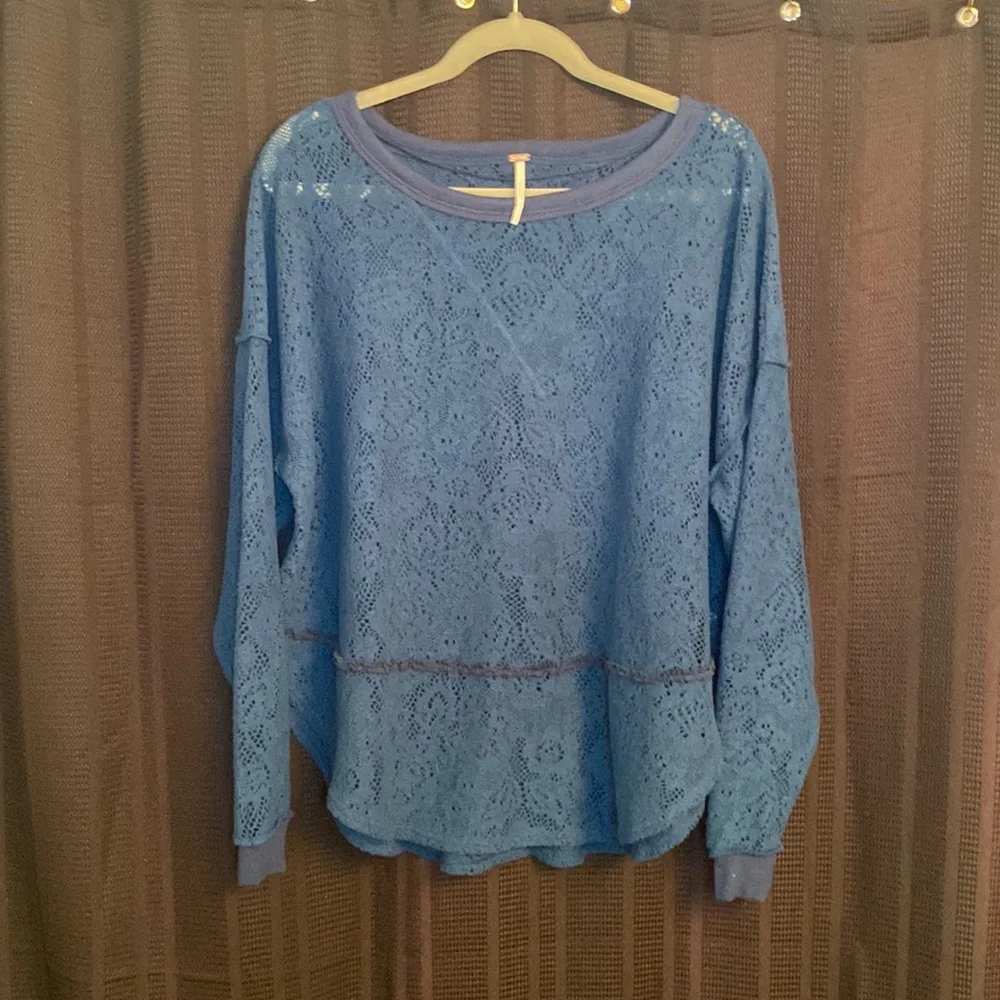 Free People Not Cold In This Lace Top